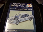 Austin Rover Montego 1.3 1.6 1984 - 1994 A L Reg New Haynes Workshop Manual. Fixed Price $13.53.