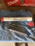 Vintage General Machining Works Spring Resiliency Tester, 6635-09-449-3750 Usa. Fixed Price $21.00.