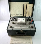 Allied Knight Tube Tester Model 600a Vacuum 1962 Chart Books Chicago. Fixed Price $124.99.