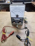 Vintage Heath 1m-11 Vacuum Tube Voltmeter With Leads, Heathkit Series 824 1743. Fixed Price $89.95.