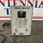 Sprague Kwik-test Kt-1 Capacitor Tester Vintage Tube Equipment Untested. Fixed Price $26.95.