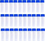 Twdrer 50pcs 5ml Plastic Graduated Vial Tube With Screw Caps,small Test.... Fixed Price $14.31.