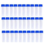 Twdrer 50pcs 5ml Plastic Graduated Vial Tube With Screw Caps,small Test. Fixed Price $14.43.
