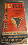 1950 Rca Triple Pindex Receiving Tube Base Diagram Guide Book. Fixed Price $12.00.