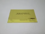 Heathkit Assembly Manual Gd-600 Photoelectric Light Switch. Fixed Price $9.95.