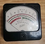 Micromhos Meter For Hickok 550x Or 534b Tube Tester. Only.. Fixed Price $120.00.