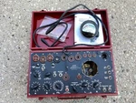Signal Corps I-177-a Tube Tester Freshly Painted Case Looks Good!. Fixed Price $250.00.