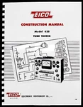 Eico 625 Tube Tester Construction Manual. Fixed Price $11.99.