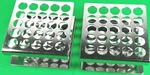 2 Pack - Ulab Scientific 25-holes Stainless Steel Test Tube Rack (utr1007). Fixed Price $24.00.