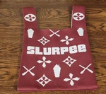 Rare 7-11 Slurpee Knit Bag Advertisement Promo 7 Eleven Reusable Shopping Tote. Fixed Price $74.99.