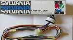 New Old Stock Sylvania Chek-a-color B207 Adapter Cable. Fixed Price $19.95.