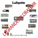 Ultimate Lafayette Radio Operation Repair Service Manual & Schematics On Dvd. Fixed Price $16.50.