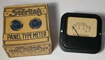 Nos Vtg Sterling 68 Panel Type Meter Ammeters 0-1o Mount Dc Tube Tester. Fixed Price $38.99.