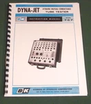 B&k Dyna-jet 707 Tube Tester Instruction Manual & Charts: Card Stock Covers. Fixed Price $21.00.