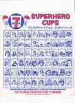 7-eleven Superhero Cups Advertisement 1974 Vf+. Fixed Price $49.99.