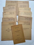 Set Of 11 Department The Army Signal Corp Training Manuals 1942-1952. Fixed Price $165.00.
