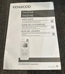 Kenwood Th-d74a Th-d74e Ome Operating Manual Instructions Guide. Fixed Price $27.00.