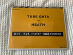 Heathkit Vacuum Tube Data Book For It-17, It-21, And It-3117. Fixed Price $29.99.